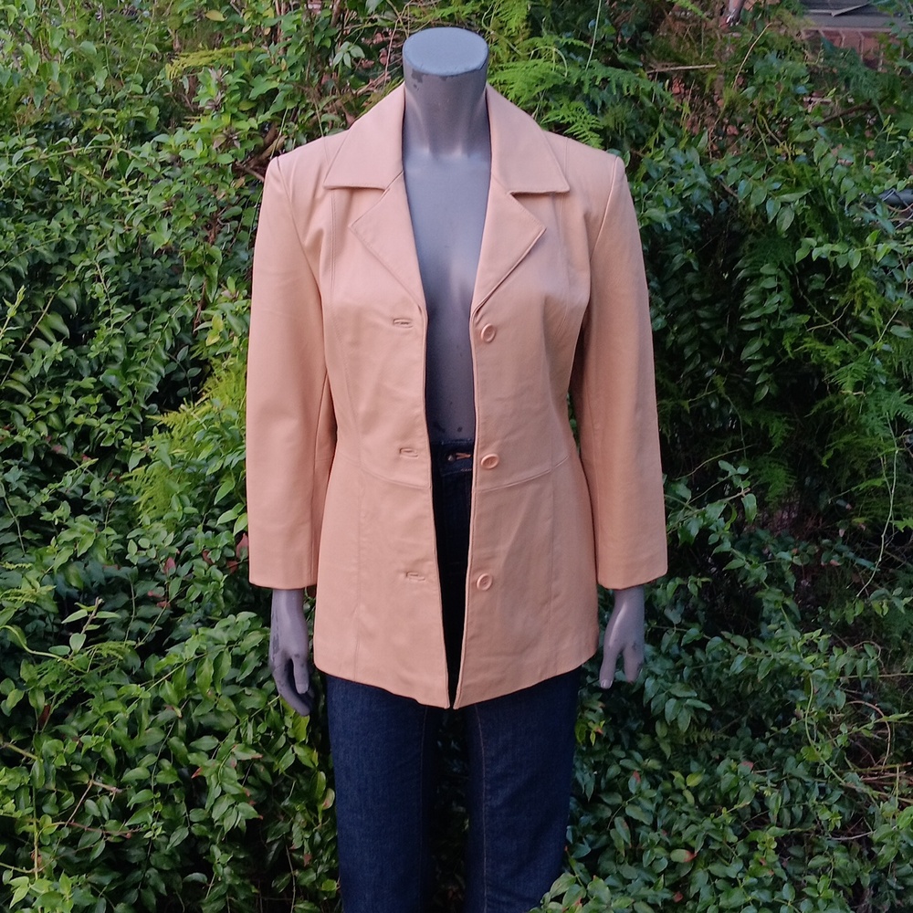 Jessica Holbrook Ladies Genuine Luxury Leather Jacket/Coat
